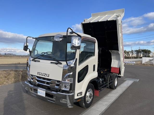 仙台市 S建設会社様へ納車したいすゞ 4tダンプ